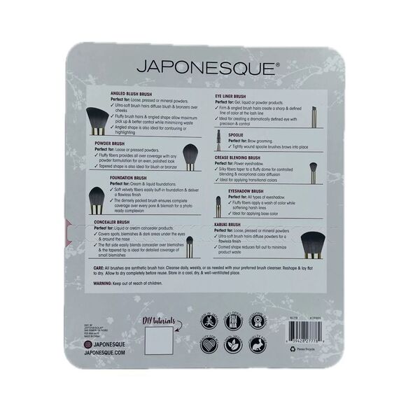 Japonesque 6 Piece Essentials Brush Set (READ) - Picture 2 of 2
